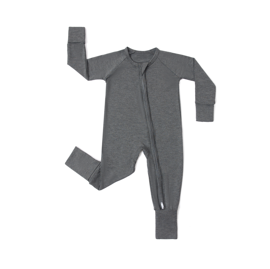 Wholesale High Quality Bamboo Zippers One-piece Pajama Baby Boy's Rompers