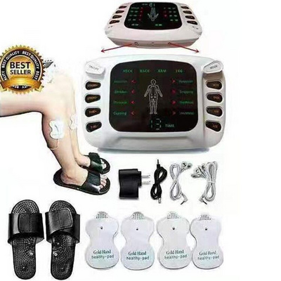 Electric Tens Muscle Stimulator Digital Muscle Therapy Full Body Massage Relax Pulse Ems Acupuncture Health Care Machine