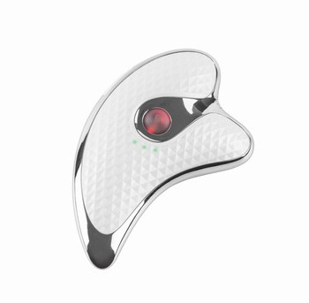 Electric Gua Sha Board Facial Lifting Massager LED Light Heated Vibration Eye Neck Body Skin Tighten Slimming Face Care