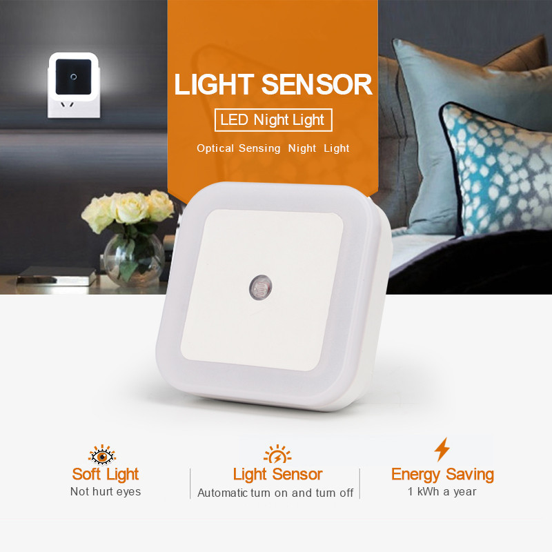 LED Indoor Wall Lamps Motion Sensor sconces Light plug-in smart night light lamp with sensor