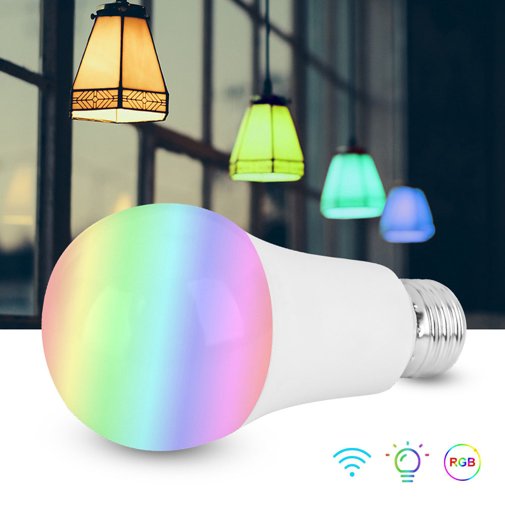 WiFi Lamp Ampoule LED E27 Smart Light Bulb B22 Intelligent ampolleta wifi lampada Alexa Google Assistent Echo App Control