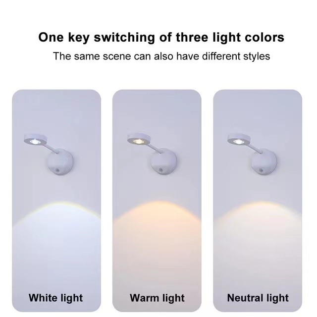 rechargeable Accent Art Lights for Paintings Mini Led Picture Puck Wall Closet Cabinet Light Wireless Spotlight