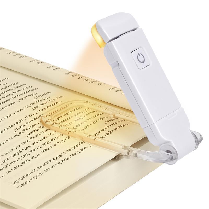 Led Flexible Small Table Lamp Portable Usb Mini Reading Light Led Clip on Usb Rechargeable Book Light