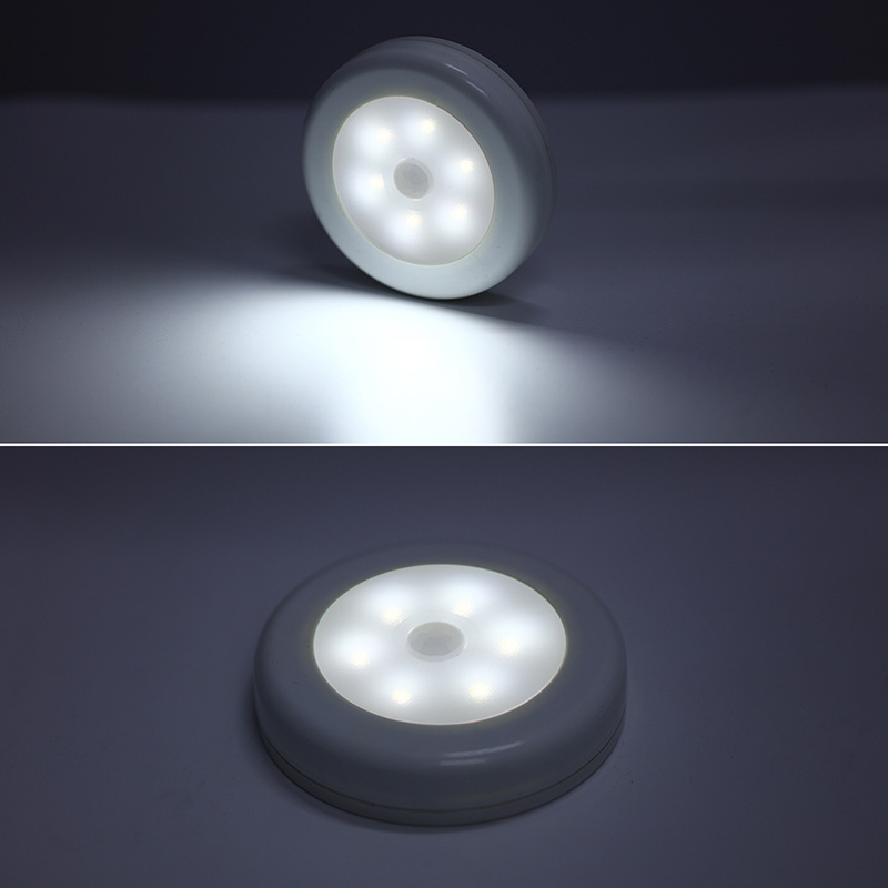 LED Night Light battery operated Motion Sensor Light Perfect for Cabinet ,Staircase, Hallway, Bathroom