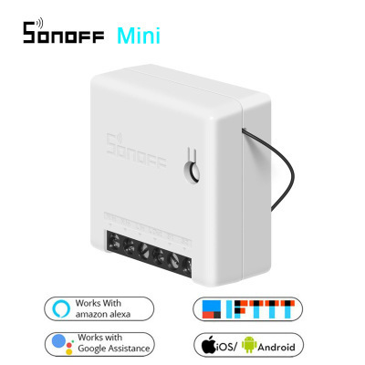 SONOFF Mini Wifi Smart Switch 2 Way DIY Module APP/Voice/ LAN Control Timer