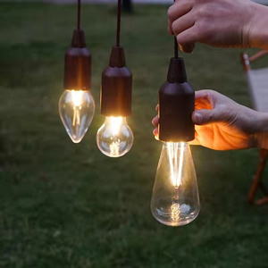 Battery operated Tent decoration Lights Outdoor Commercial Party Decoration Vintage Edison bulb lights