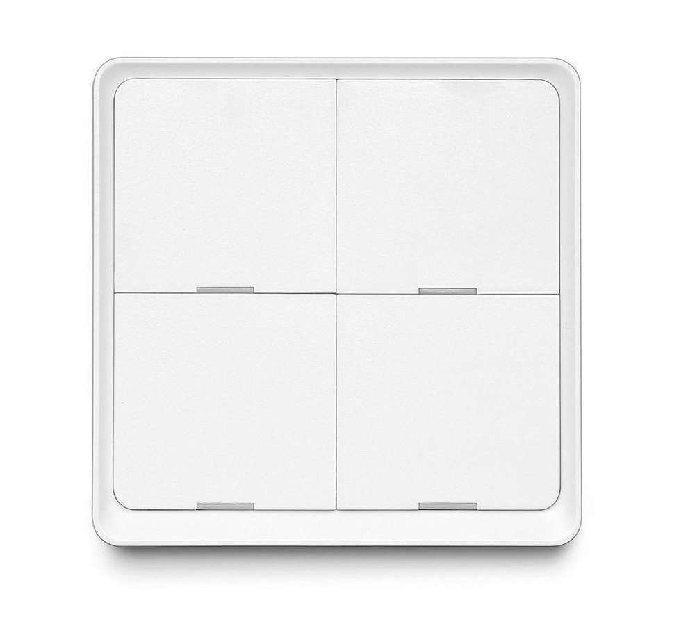 Smart Home  Products Tuya Zigbee Light Switch 1/2/3/4 Gangs Battery Switches Wireless Zigbee Scene Press Switch With Stickers