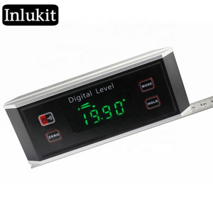 4*90 Magnetic Digital display strip type inclination box Inclinometer Level meter Spirit level