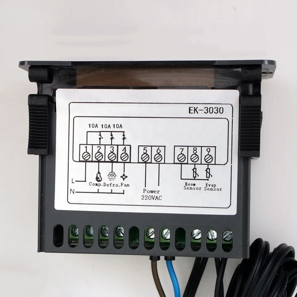 Thermostat Temperature Controller for Cold Storage Freezers Refrigeration and Defrosting Fan