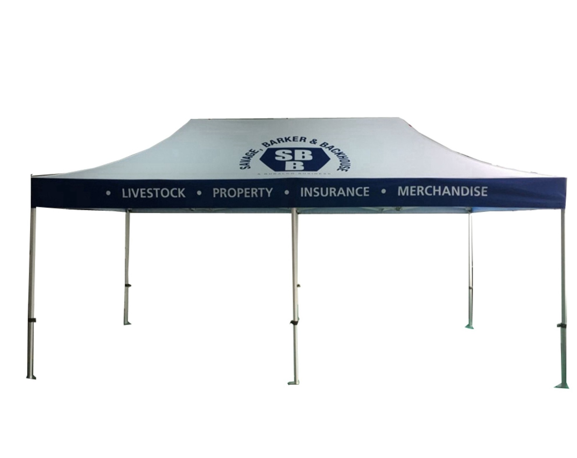 Chinese shopping platform folding tent 10x20 canopy pop up tent heavy duty 40mm hexagonal Alu custom canopy tents for events