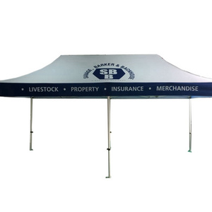 Chinese shopping platform folding tent 10x20 canopy pop up tent heavy duty 40mm hexagonal Alu custom canopy tents for events