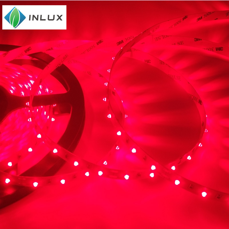 DC12V 24V 5m 2835 ir 60leds/m 660nm 670nm 770nm 810nm 850nm 940nm flexible cuttable far infrared led strip