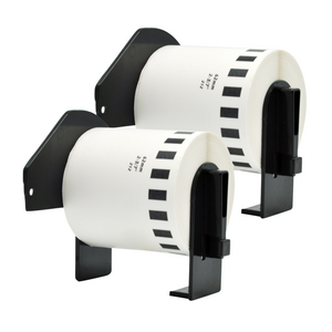 DK22212 compatible paper label Black on White 62mm*15.24m Black on White Self Adhesive Thermal Paper Label Roll