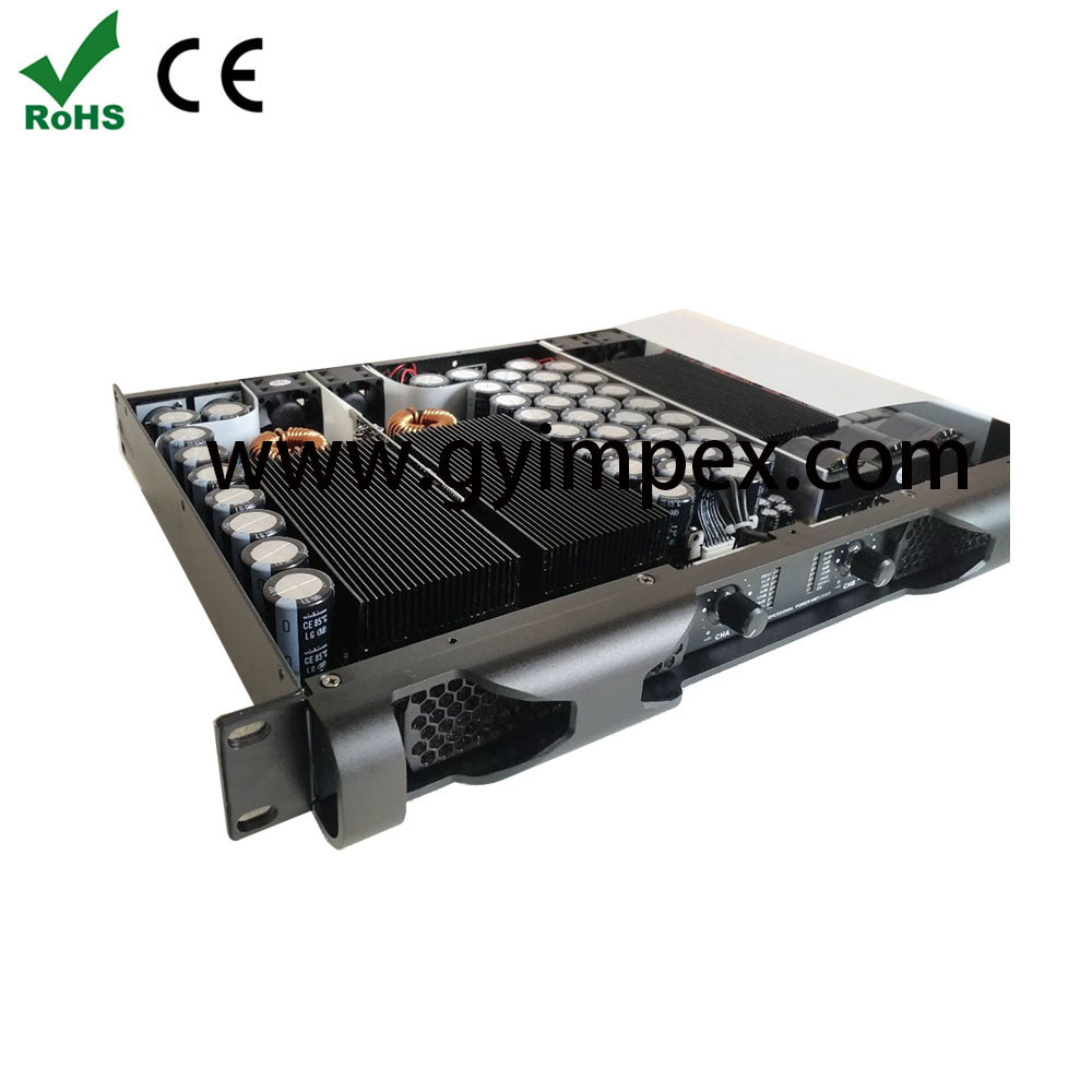 Hot fashion 2400W 8ohm stadium gym use 3800W rms 4ohm power amplifier audio cheap products in china