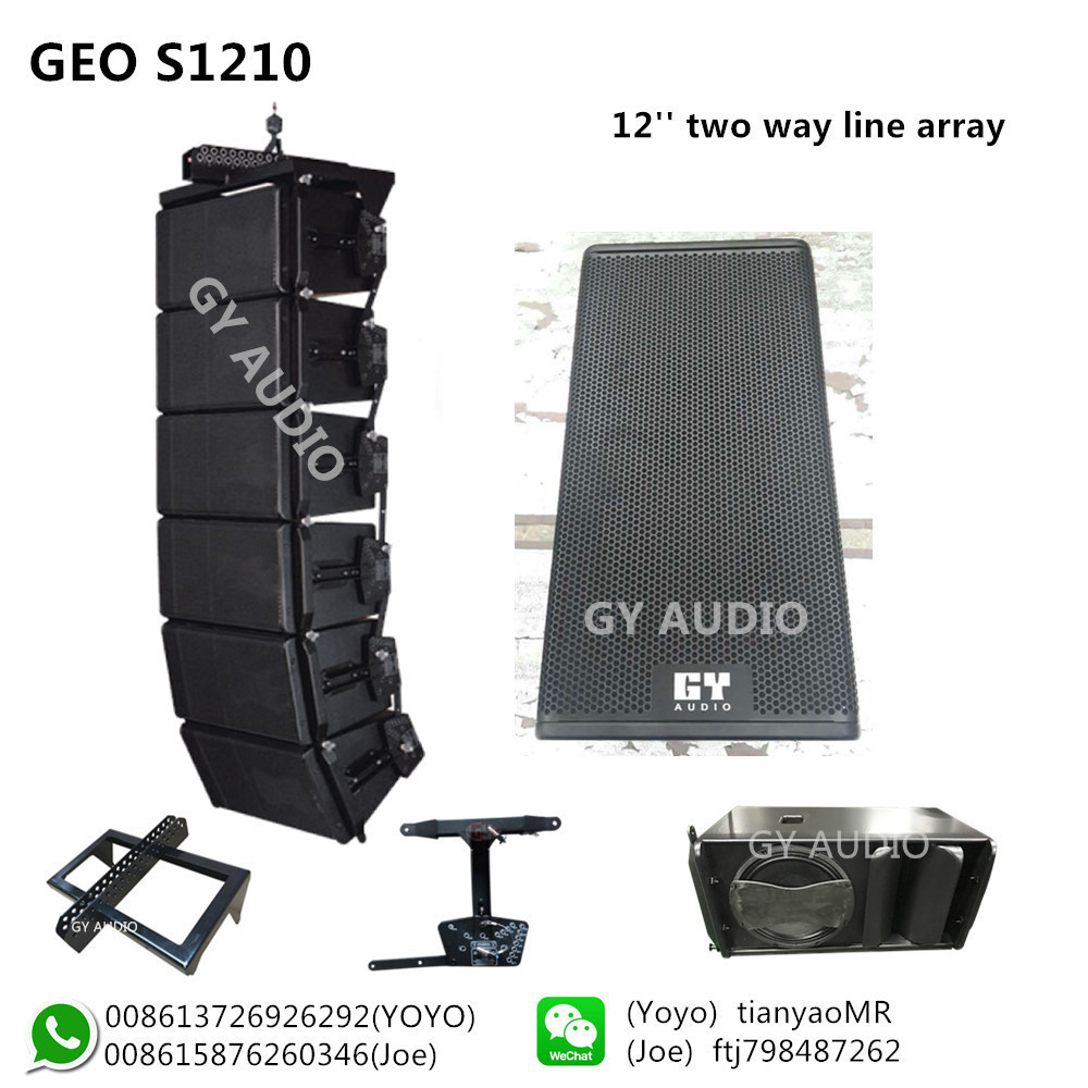 Geo S1210 Single 12'' Full Range Speaker Professional Line Array