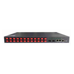 24 port fiber layer 2 managed pof ethernet switch