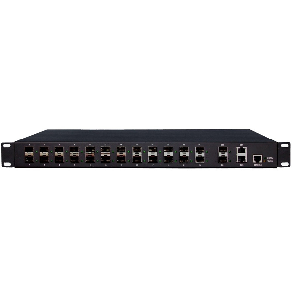 24 port 10 100 1000mbps network switch gigabit sfp network switch