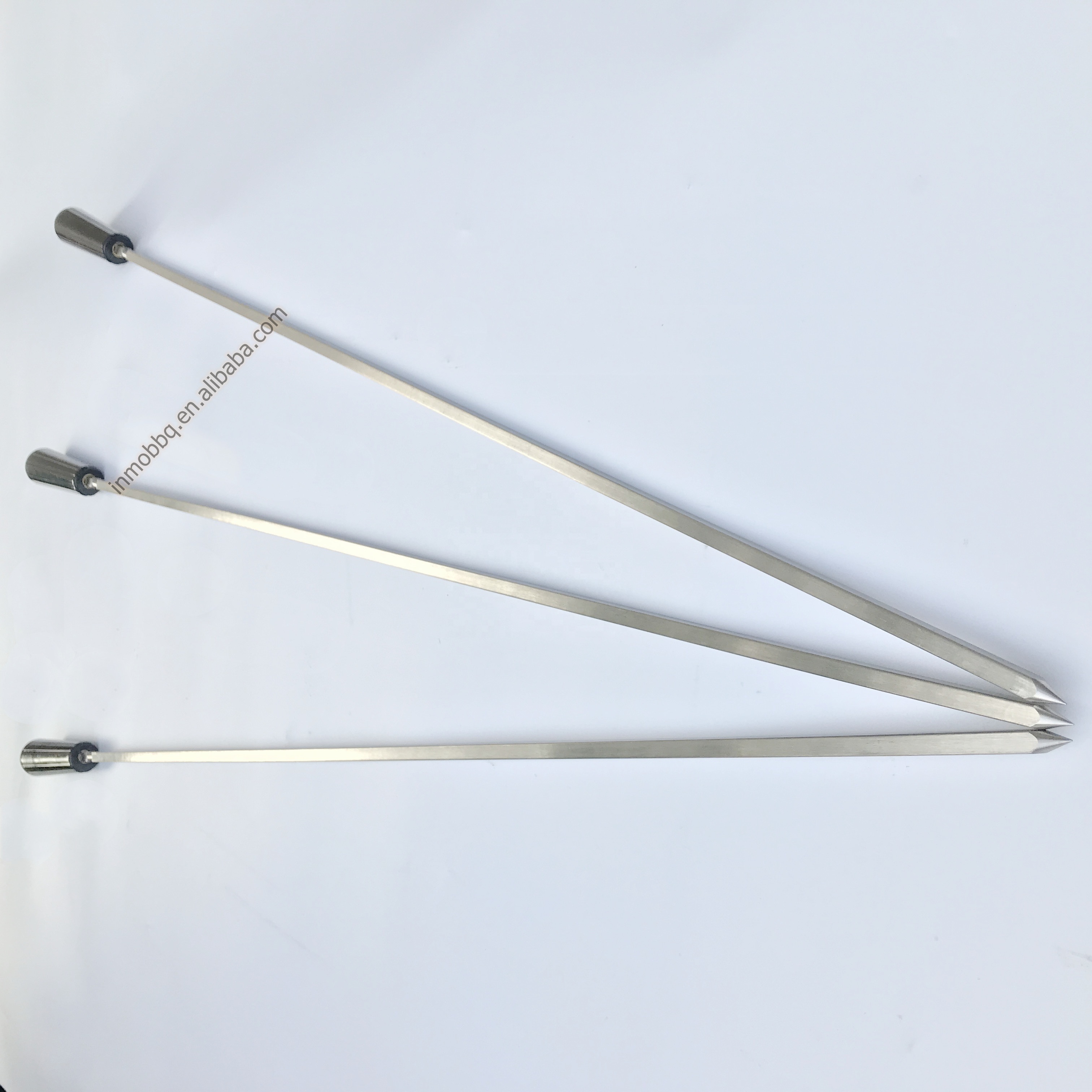 Set of 3 Cyprus Grill Large Skewer - Suit Stainless Steel Cyprus Spit