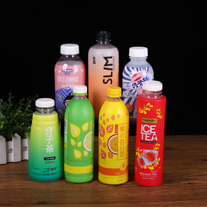 pet pvc heat sublimation shrink film matte wrap sleeves label for water bottles printing packaging battery