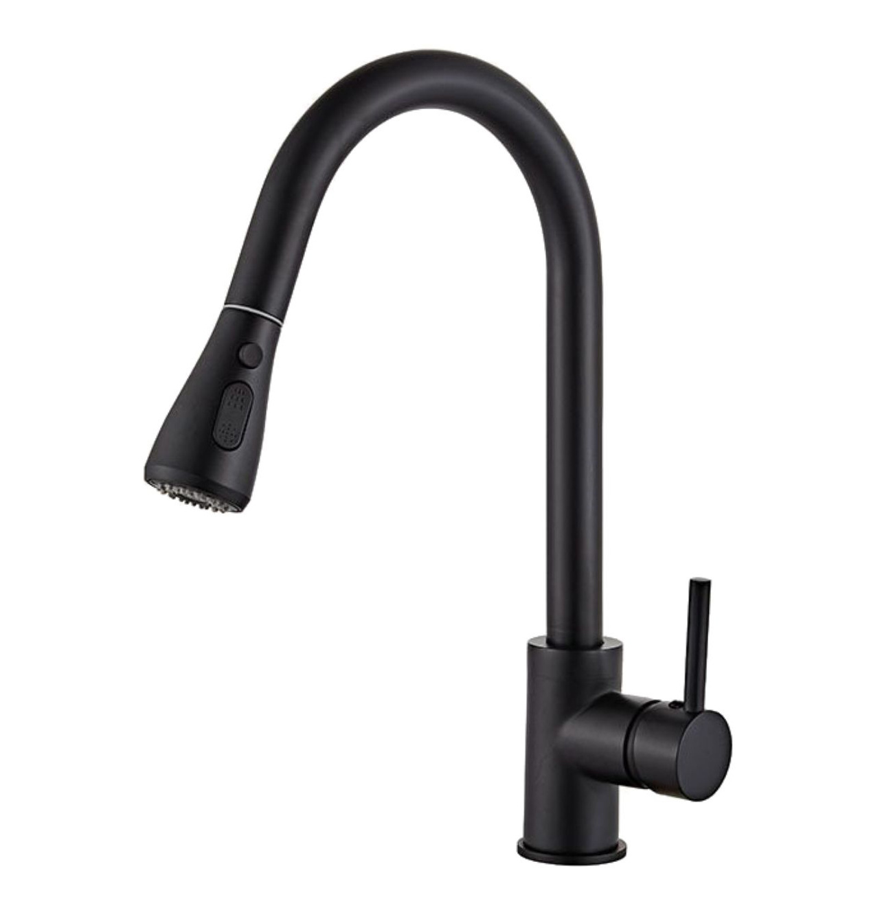 2022 Kitchen Mixer Faucet Pullout Saving Water Faucets Black Gold Modern Contemporary Ceramic Zinc Pull Out Kitchen Faucet NA011