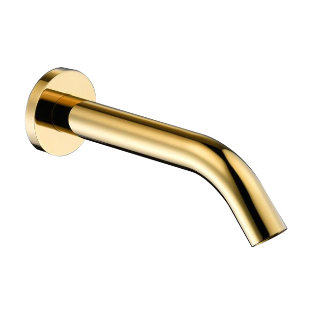 Bathroom Golden Plated Copper Brass Automatic Sensor Faucet For Wash Basin