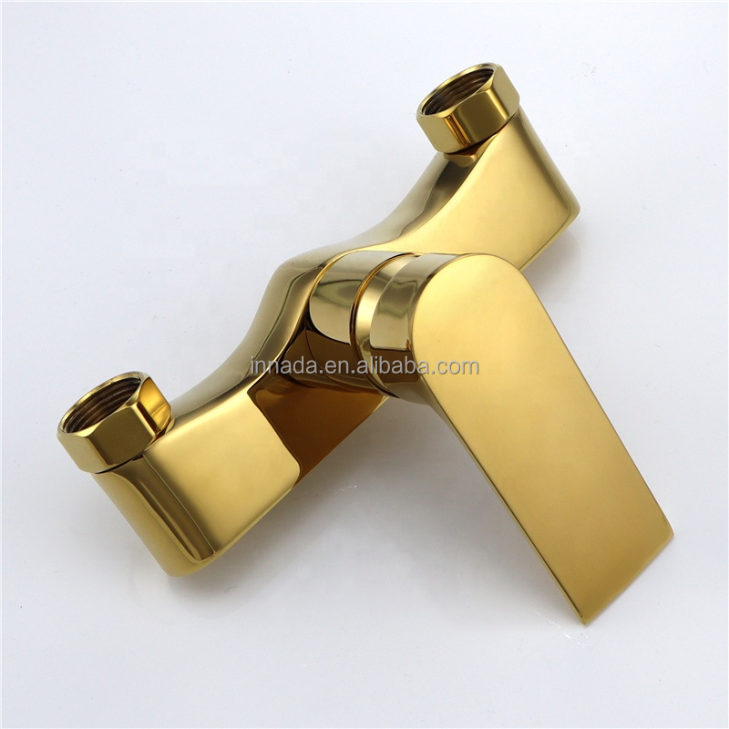 Single Handle Brushed Gold bathroom Shower mixer Stylish design  Bath shower Faucet