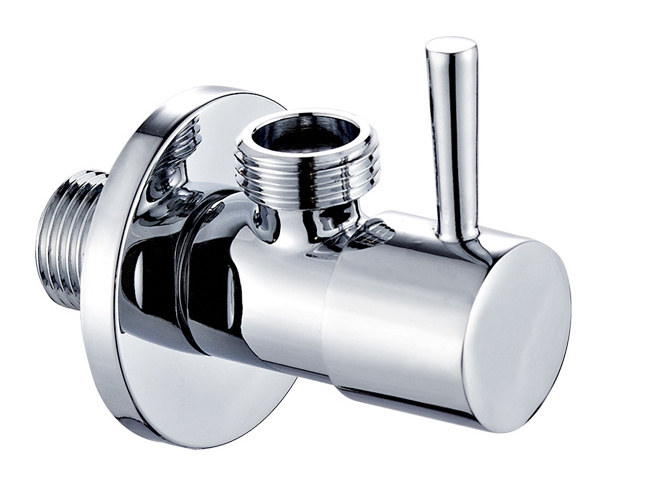 ND902 High Quality brass angle valve stainless steel angle valve toilet bathroom angle stop valve