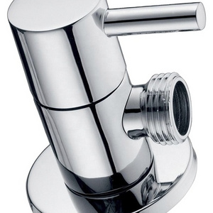 Hot Sale Bathroom Accessories Kitchen Hot Cold Water Faucet  Brass Angle Valve Stopper