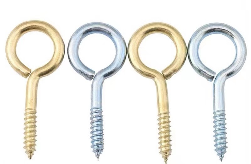 High Quantity  Eye Screw C Type Ring Hook Screw Self-Tapping Eye Shape Screw