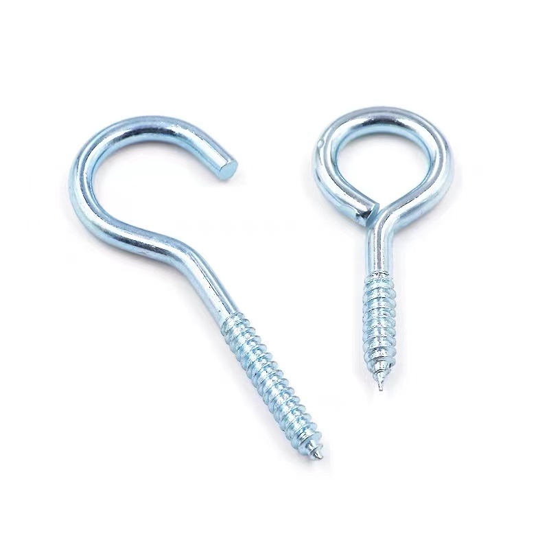 High Quantity  Eye Screw C Type Ring Hook Screw Self-Tapping Eye Shape Screw