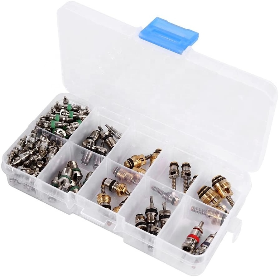 Car Auto A/C R12 R134a Refrigeration Tire Valve Stem Cores Remover Assortment Tool