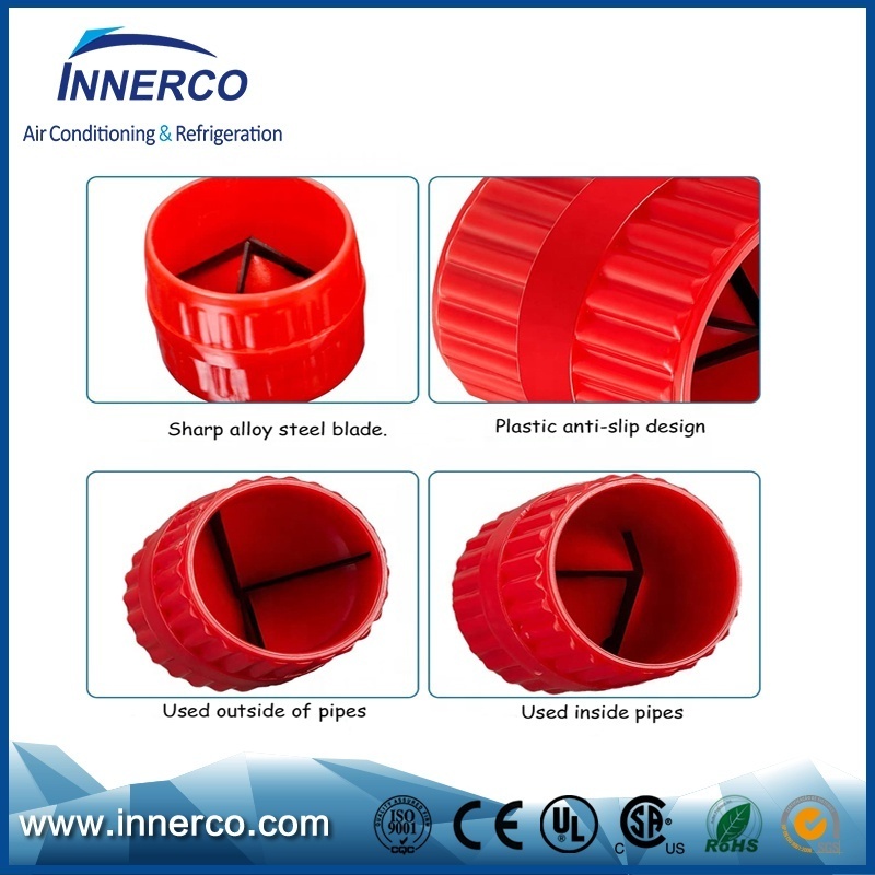 Inner Outer Reamer Pipe and Tube Deburring Reamer Tubing Chamfer Tool for PVC/PPR/Copper/Aluminum Tubes