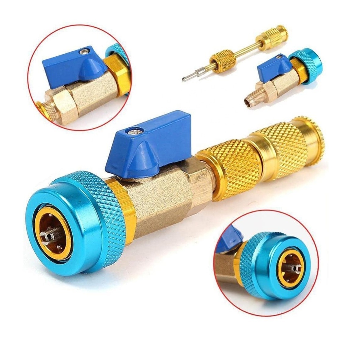 Car Air Conditioner Spool R134a Valve Core Quick Remover Installer