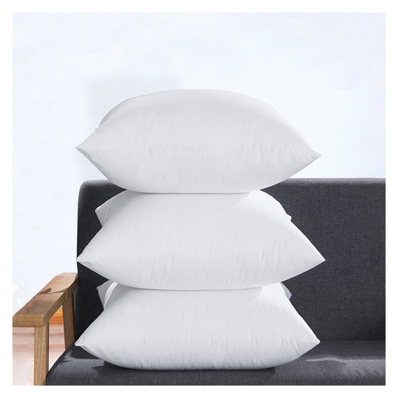 Innermor Hot Selling Square White throw pillow inserts 100% Polyester Filling High Quality Custom Wholesale Cushion Inserts