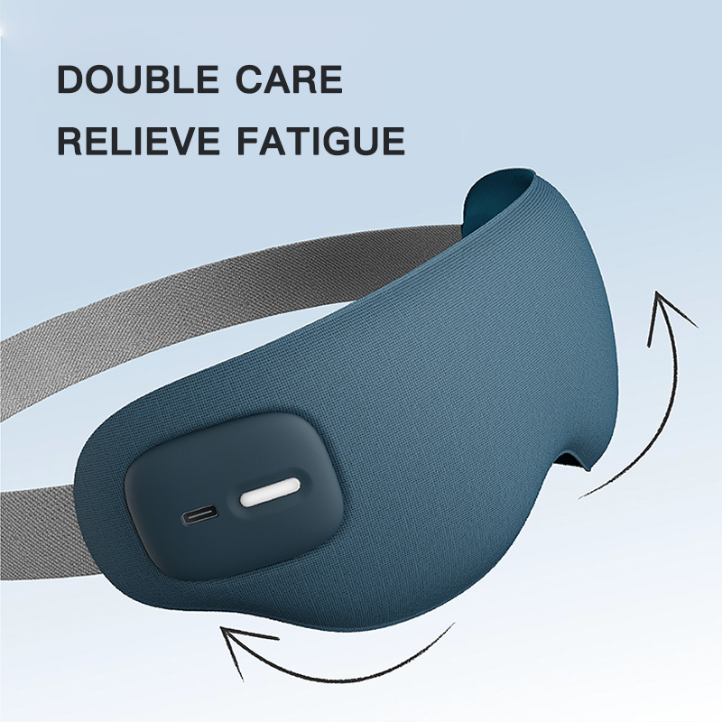 Professional New Sleep Mask Intelligent Heated Electronic Care Electric Hot And Cold Eye Massager equipment With Vibration