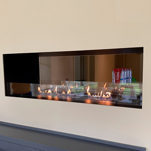 Inno-Fire bio ethanol fireplace with frame fireplace firebox insert