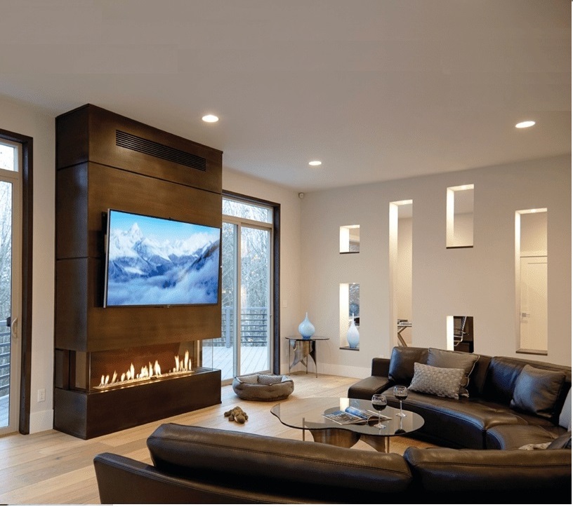 High Quality 60 inch bio fireplace ethanol in wall fireplace