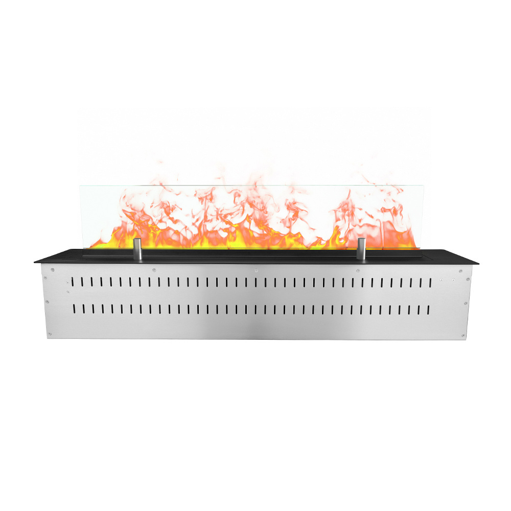 36 inch fake LED flame water vapor fire place colorful flame electric 3d automized marble steam fireplace