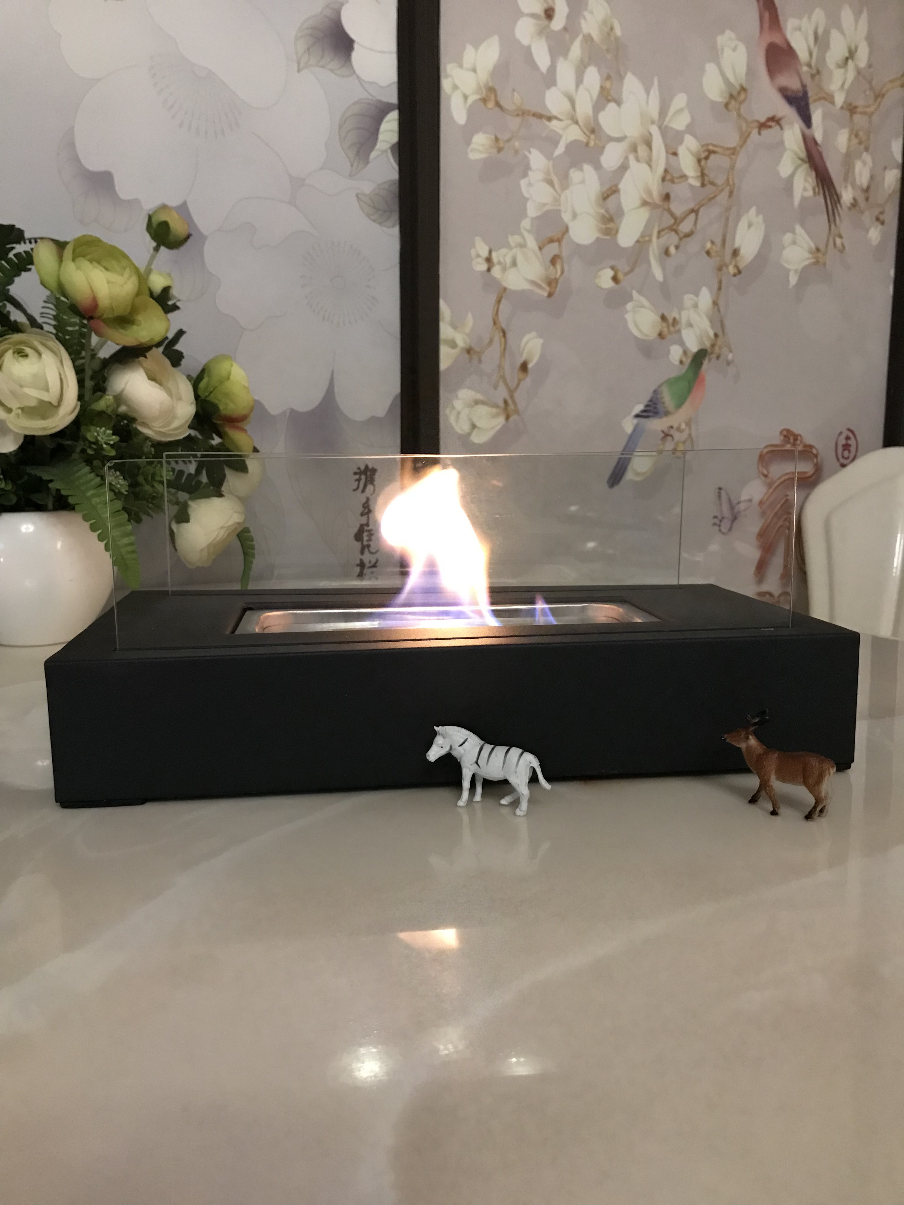 Inno living fire  TT-28 desk top bioethanol fireplace small