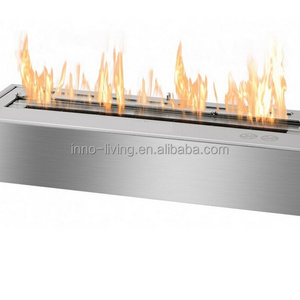 on sale fireplace burner ethanol ILFB-24 stainless steel metal outdoor fireplace