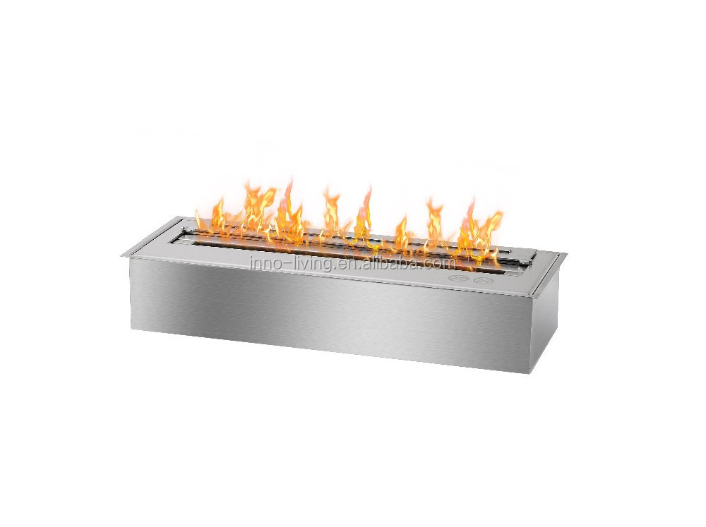 on sale fireplace burner ethanol ILFB-24 stainless steel metal outdoor fireplace