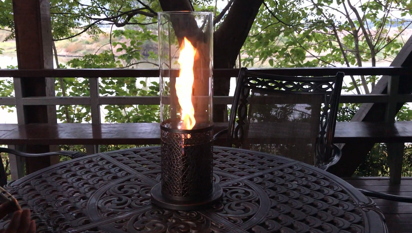 Ethanol-fire TT-10 chiminea outdoor ethanol fire pit table