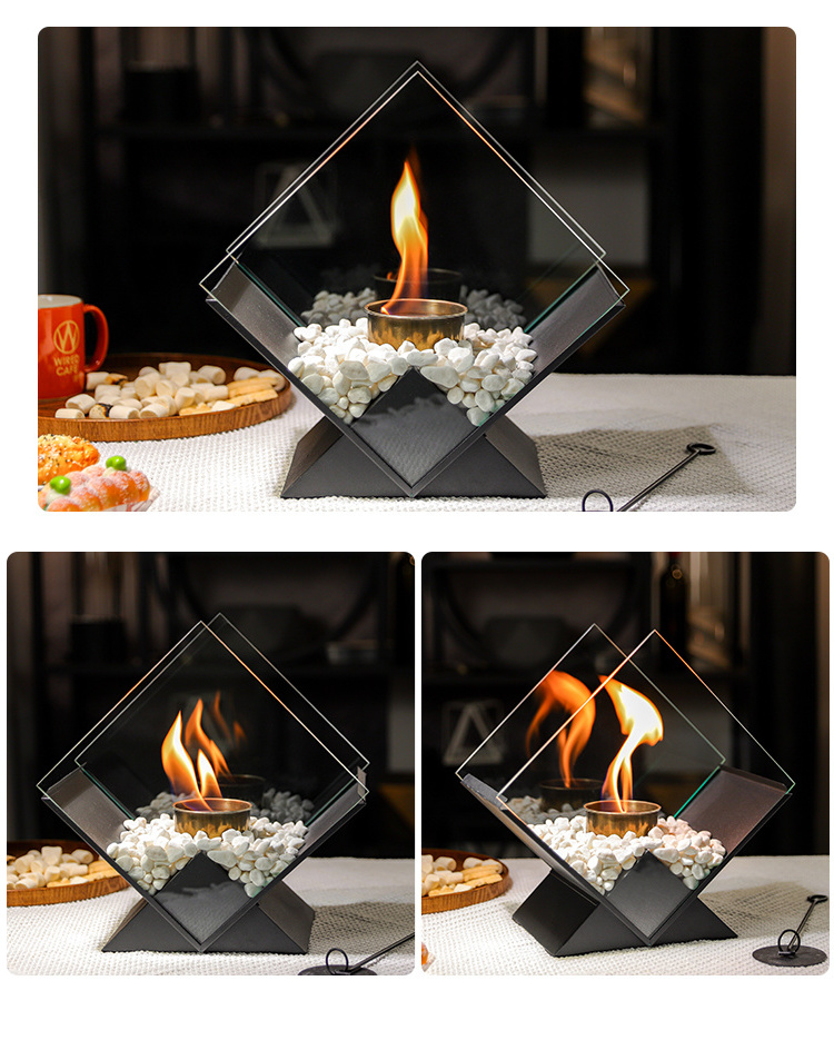 Inno-living fire TT-117  table ethanol fireplace garden tabletop fire pit