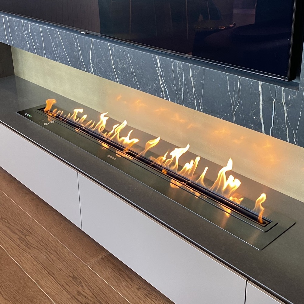 Hot Sale 36 inch bio ethanol fireplace kamin stainless steel kamin insert