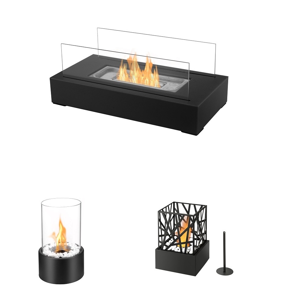 Inno living fire  TT-28 desk top bioethanol fireplace small