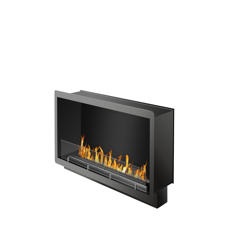 60 inch intelligent ethanol fireplace indoor outdoor electric firebox bio ethanol fireplace