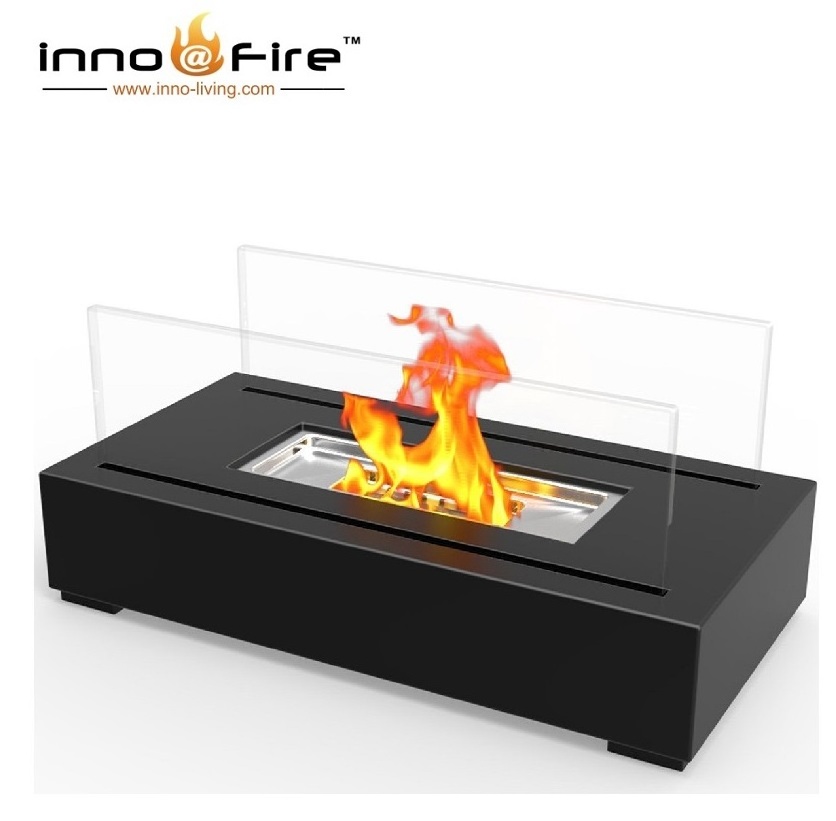 Inno living TT-28 indoor free standing bio ethanol tabletop fireplace