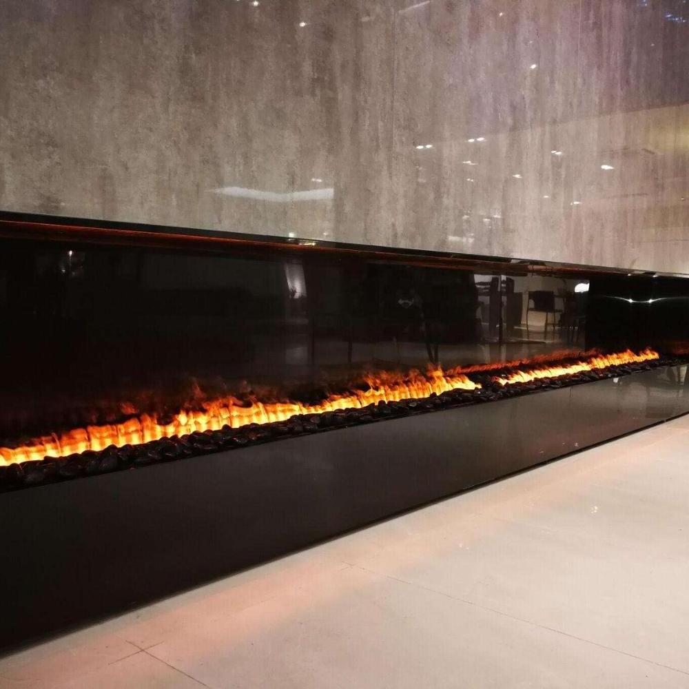 Ethanol-fire 60 inch fake fire for fireplaces 3d atomization steam electric fireplace