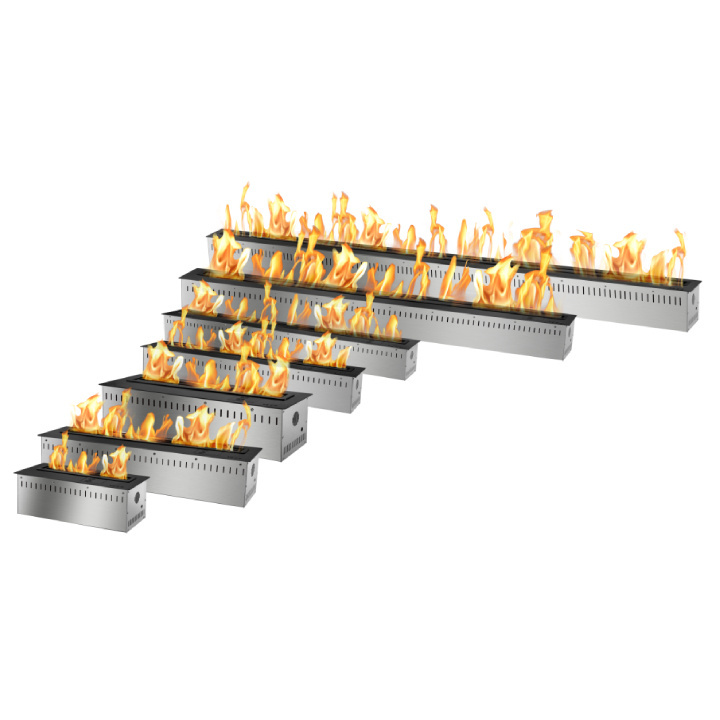 High Quality 48 inch linear bio ethanol burner electric insert fireplace best bioethanol fireplace