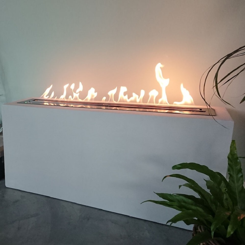 Hot Sale 1.8 Meter automatic bio ethanol fireplace stainless steel fire insert